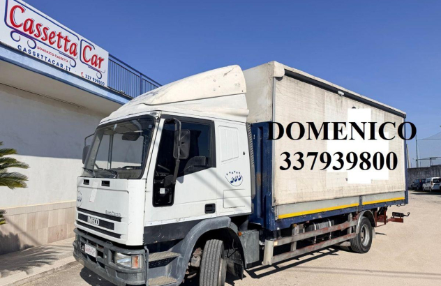 Iveco eurocargo 120e23 centinato con pedana 1992