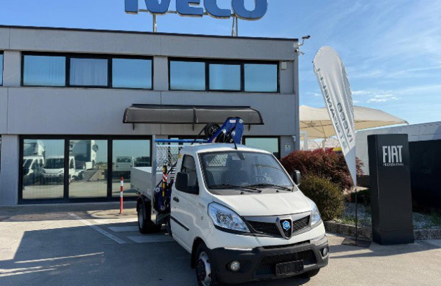 Piaggio porter np6 ribaltabile posteriore e gru pm 2821 2025