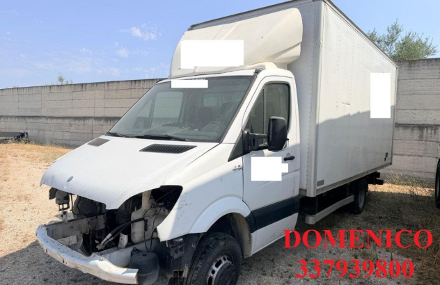 Mercedes-benz sprinter furgone box motore rotto 2012