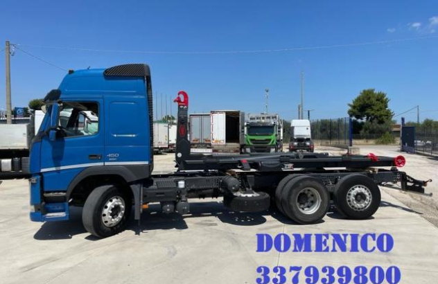 Volvo fm 11 450 euro 6 cabina bassa passo 4300 1ÃÂ° asse 8 ton.terzo asse intelligente scarrabile 2015