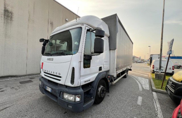 Iveco eurocargo ml 120e25-p centina + sponda 2008
