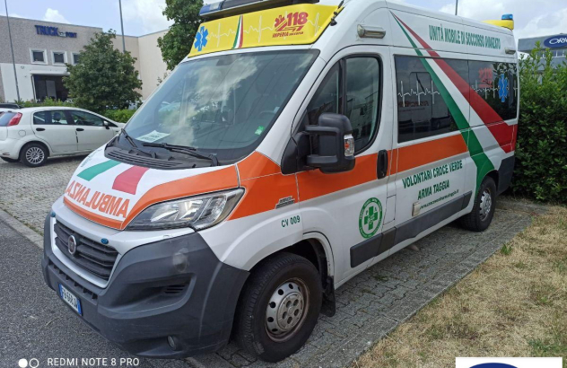 Fiat ducato ambulanza (3823) vp 2015
