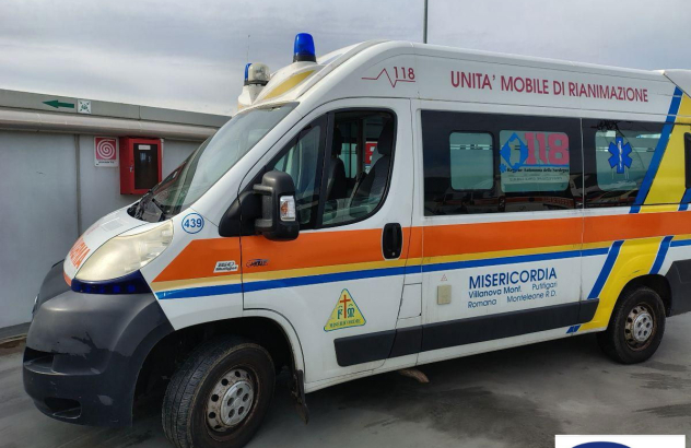 Fiat ducato ambulanza (3881) vp 2008