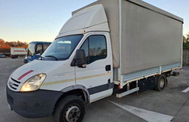 Iveco daily 65c18 cassone + centina+ sponda 2007