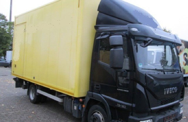 Iveco eurocargo ml75e16 evi_c box + sponda 2018