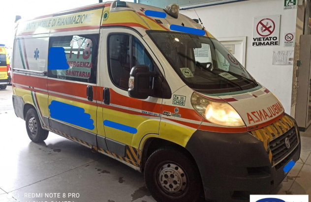 Fiat ducato ambulanza (4053) vp 2013