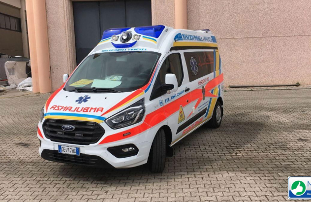 Ford custom ambulanza (miscos) cv 2020