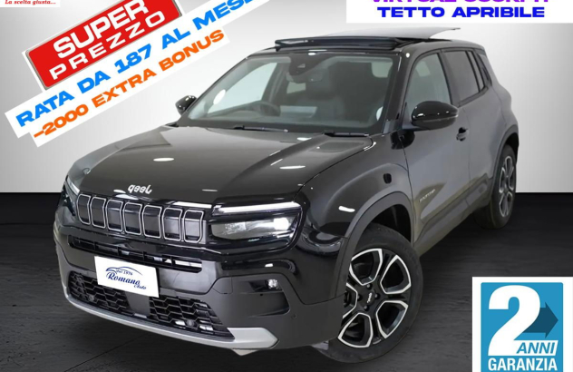 JEEP Avenger 1.2 Turbo Summit Elettrica-Benzina 2025