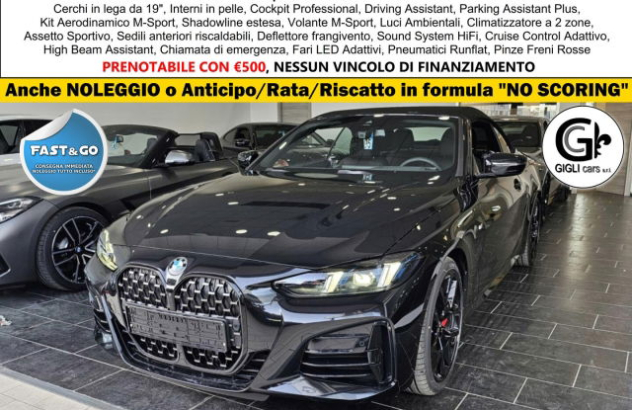 BMW Serie 4  Elettrica-Diesel 2025