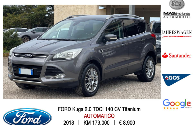 FORD Kuga 2.0 TDCI 140 CV Powershift 4WD Titanium Diesel 2013
