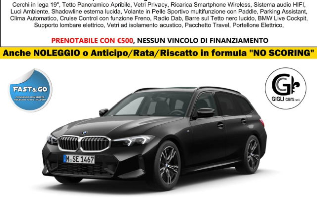 BMW Serie 3 Touring  Elettrica-Diesel 2025