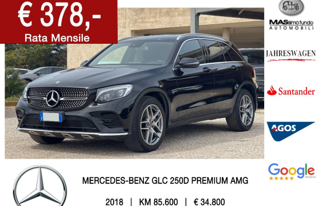 MERCEDES Classe GLC GLC 250 d 4Matic Premium  2018