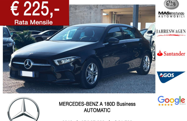 MERCEDES Classe A A 180 d Automatic Business Diesel 2018