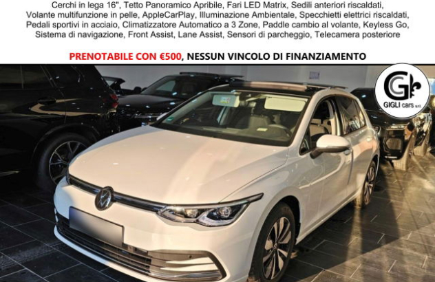 VOLKSWAGEN Golf  Elettrica-Benzina 2023