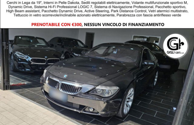 BMW Serie 6 Coupé  Benzina 2006