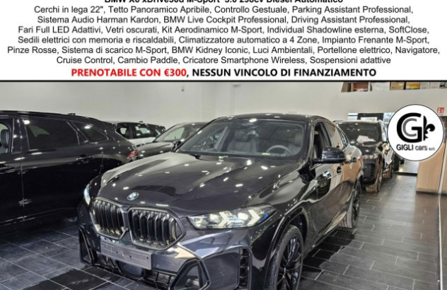 BMW X6  Elettrica-Diesel 2024