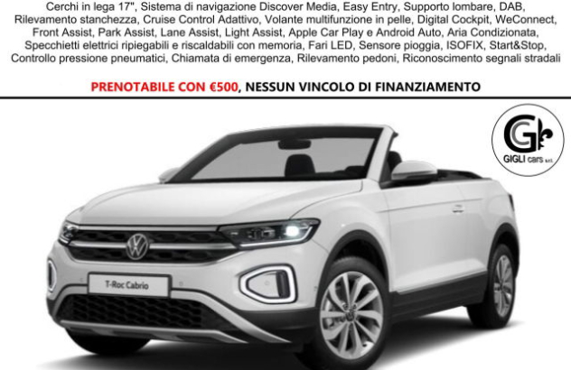 VOLKSWAGEN T-Roc  Benzina 2023