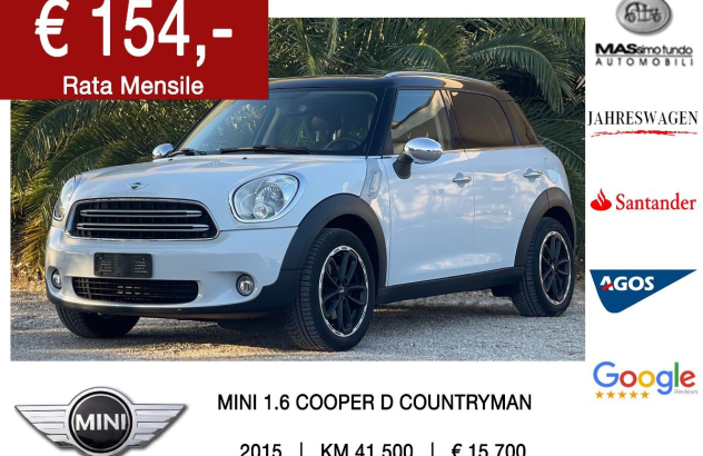 MINI Countryman Cooper D Countryman Diesel 2015