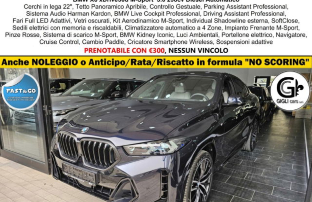 BMW X6  Elettrica-Diesel 2024