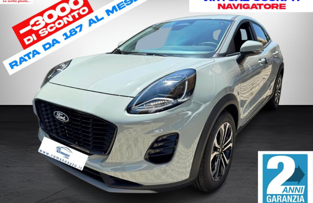 FORD Puma 1.0 EcoB. Hyb. 125 CV SeS aut. Tit. Elettrica-Benzina 2025