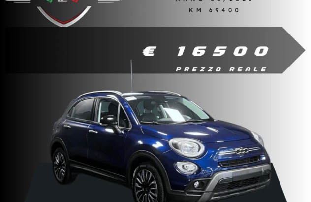 FIAT 500X 1.0 T3 120 CV Cross Benzina 2023