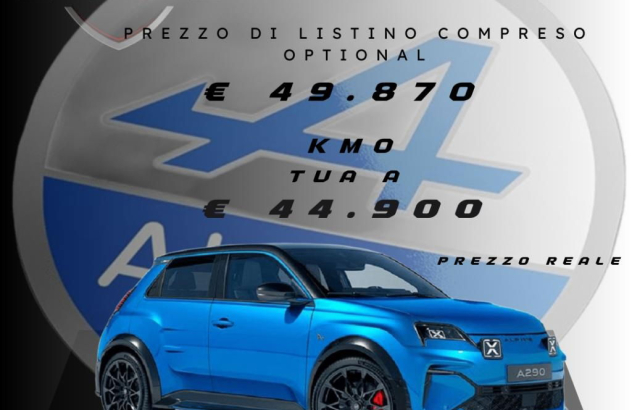 ALPINE A 290 GTS   2025