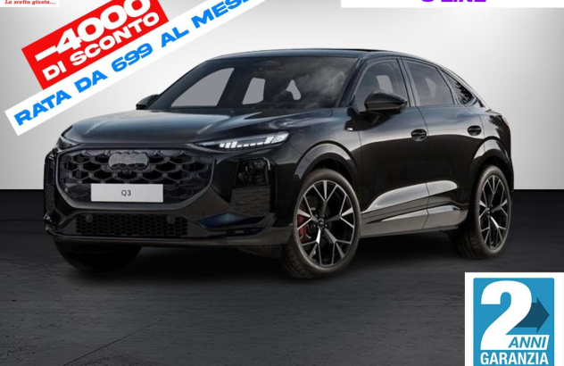 AUDI Q3 Sportback  Elettrica-Diesel 2025
