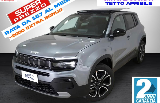 JEEP Avenger 1.2 Turbo Summit Elettrica-Benzina 2025