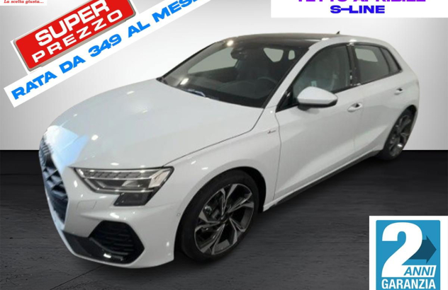 AUDI A3 Sportback SPB 35 TDI S tronic Identity Black Diesel 2025