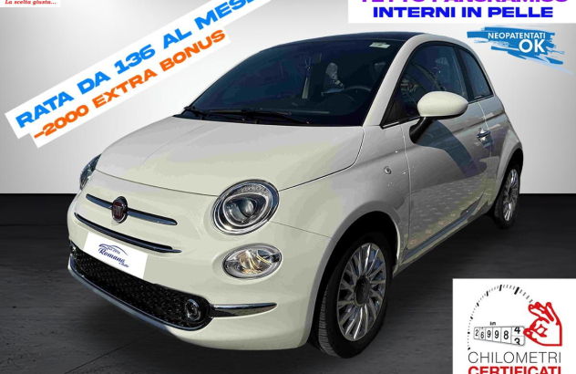 FIAT 500 1.0 Hybrid Dolcevita Elettrica-Benzina 2024