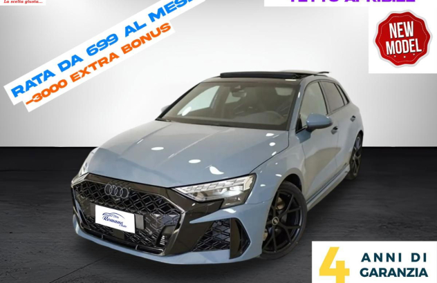 AUDI RS3 2.5 TFSI quattro S tronic Benzina 2025