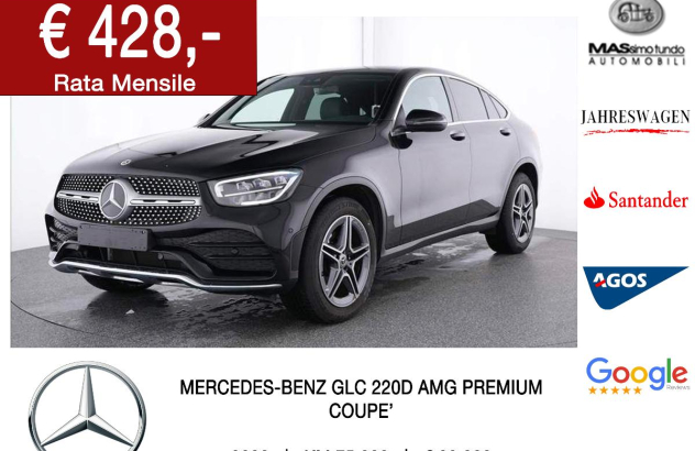 MERCEDES GLC 220 d 4Matic Coupé Premium Plus Diesel 2019
