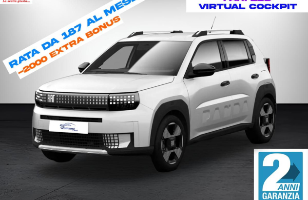 FIAT Grande Panda 1.2 Hybrid 110 SeS La Prima Elettrica-Benzina 2025