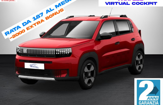 FIAT Grande Panda 1.2 Hybrid 110 SeS La Prima Elettrica-Benzina 2026