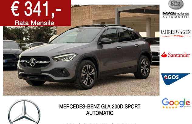 MERCEDES Classe GLA 200 d Automatic Sport Diesel 2020