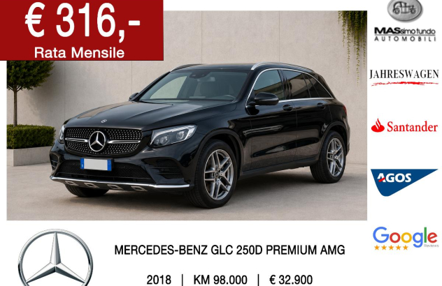 MERCEDES Classe GLC GLC 250 d 4Matic Premium  2018
