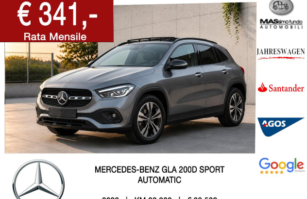 MERCEDES Classe GLA 200 d Automatic Sport Diesel 2020