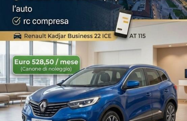 RENAULT Kadjar Blue dCi 8V 115 CV Business Diesel 2022