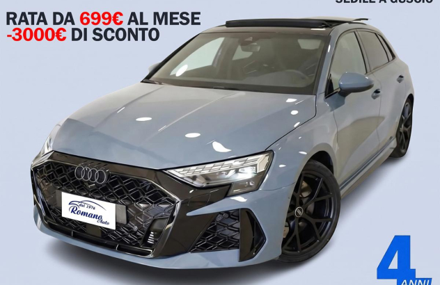 AUDI RS3 2.5 TFSI quattro S tronic Benzina 2026