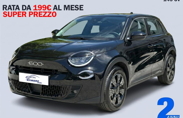 FIAT 600  Elettrica-Benzina 2025