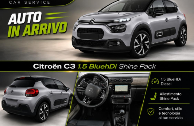CITROEN C3 BlueHDi 100 SeS Shine Pack Diesel 2022