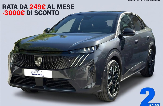 PEUGEOT 3008 Hybrid 145 e-DCS6 GT Elettrica-Benzina 2026