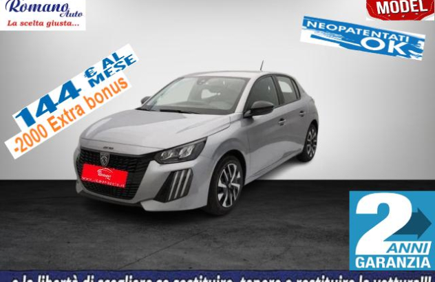 PEUGEOT 208 PureTech 75 SeS 5p. Active Benzina 2024