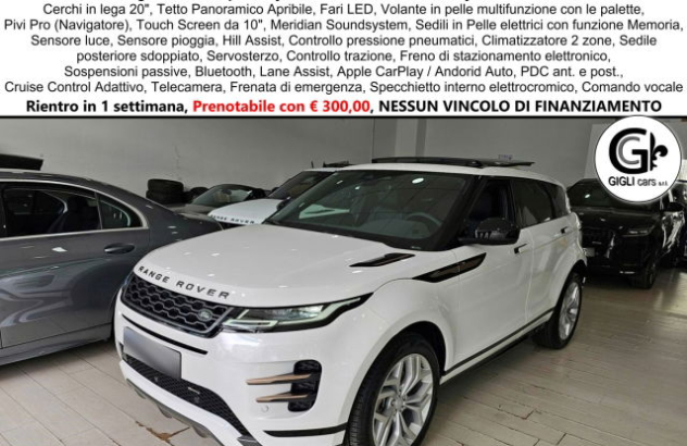 LAND ROVER Range Rover Evoque  Elettrica-Diesel 2023