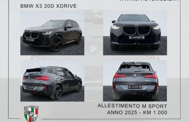 BMW X3  Elettrica-Diesel 2025