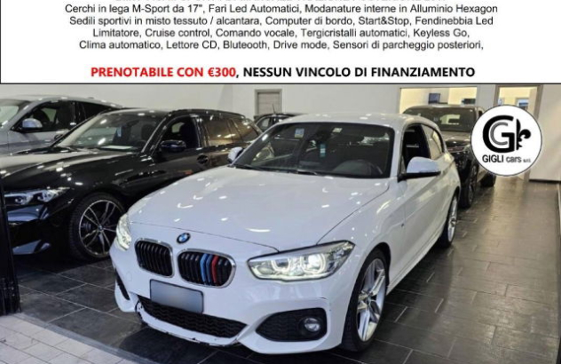 BMW Serie 1  Benzina 2017