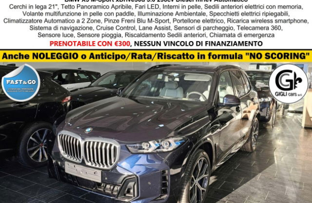 BMW X5  Elettrica-Diesel 2024