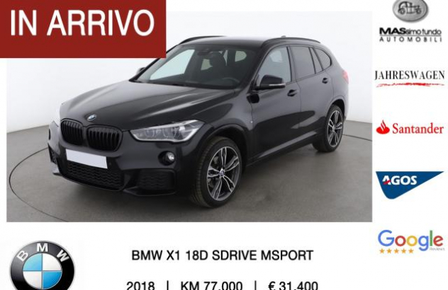 BMW X1 sDrive18d Msport Diesel 2018
