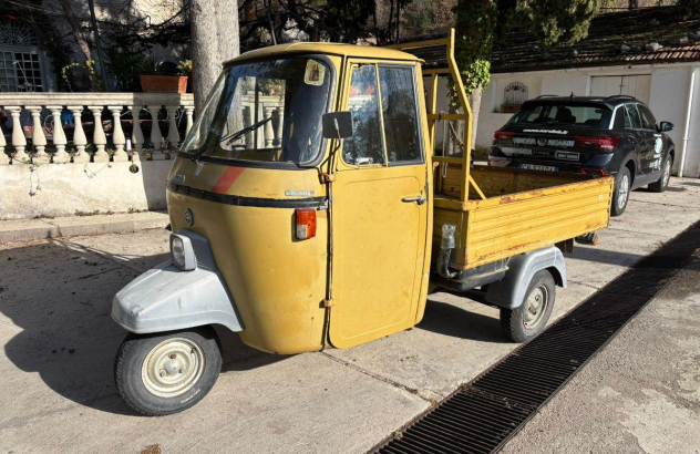 Piaggio ape p 501 motocarro storico  Benzina 1982